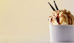 Vanille ijs met chocolade