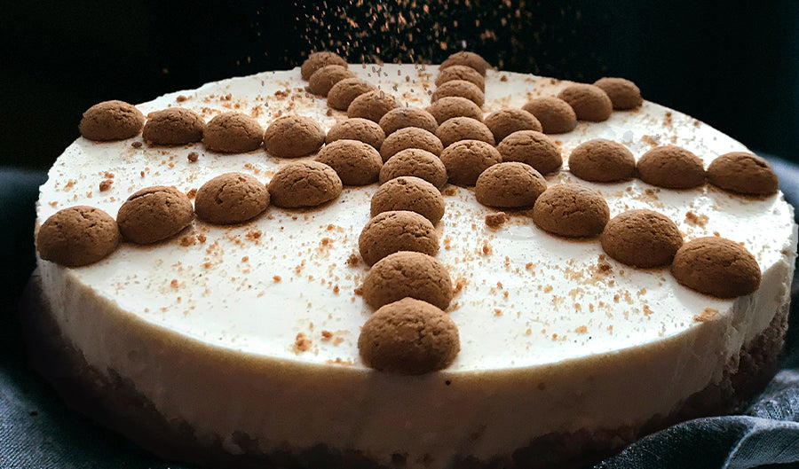 Kruidnoten kwarktaart recept